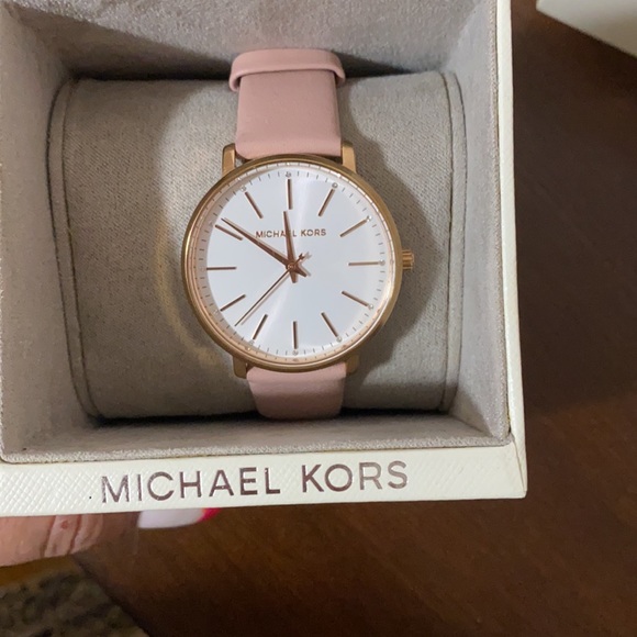 ⌚️HP⌚️ Michael Kors Leather Watch 1 main image 10